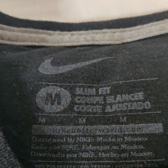 Mizzou‎ Nike Slim Fit Long Sleeve Tee Size M - Picture 6 of 8